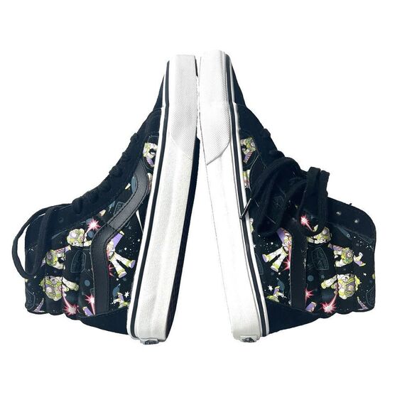 Vans x Disney SK8 Hi Women 7.5 Sneaker Pixar Toy Story Buzz Lightyear Men 6 Shoe - Picture 6 of 11